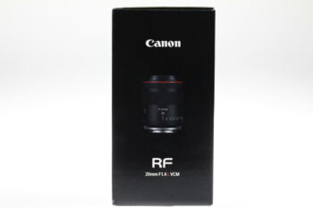 Canon RF 20mm f/1,4 L VCM - hybrides Weitwinkel-Objektiv - volle Garantie