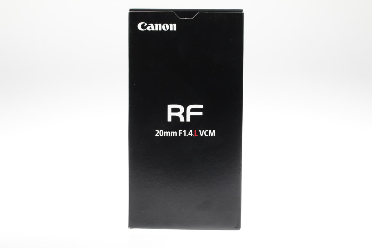 Canon RF 20mm f/1,4 L VCM - hybrides Weitwinkel-Objektiv - volle Garantie