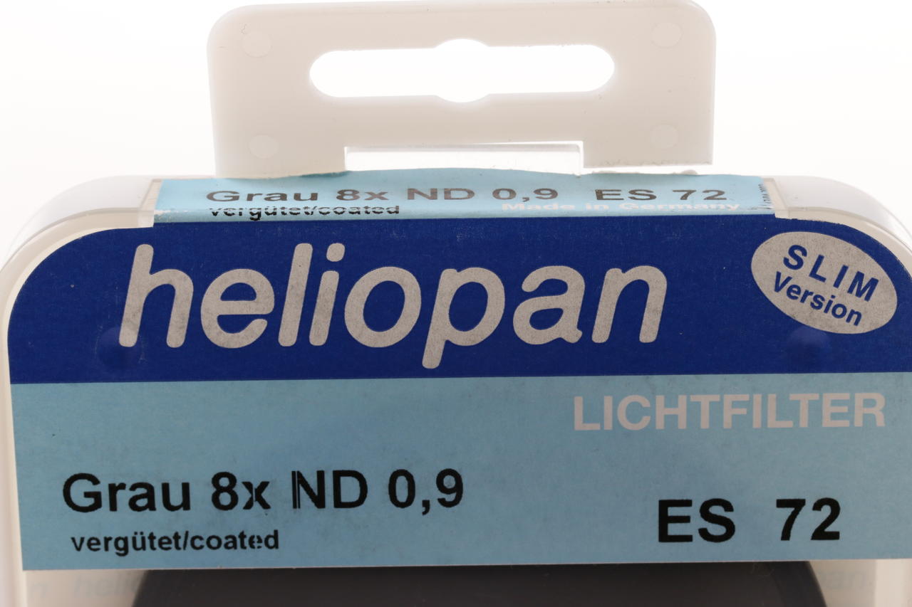 Heliopan Graufilter 8x ND 0,9 ES 72mm