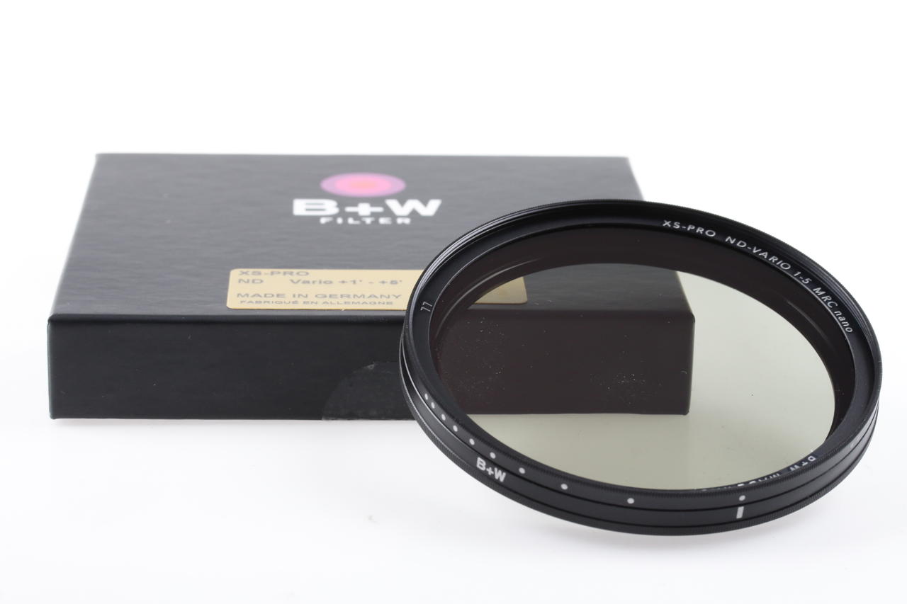 B+W Grau Variofilter 77mm ND +1-+5 MRC nano XS-Pro 1072522