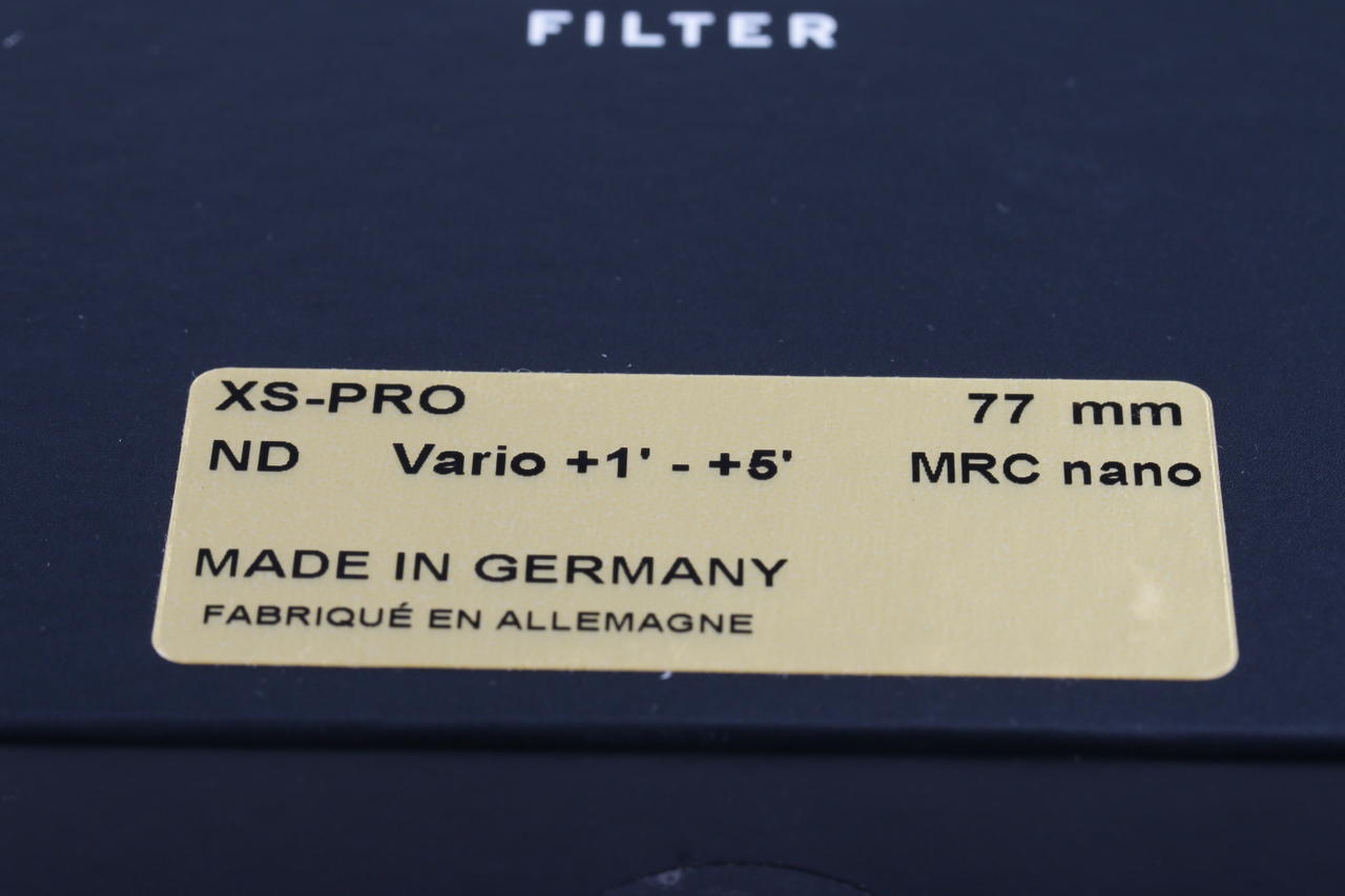 B+W Grau Variofilter 77mm ND +1-+5 MRC nano XS-Pro 1072522
