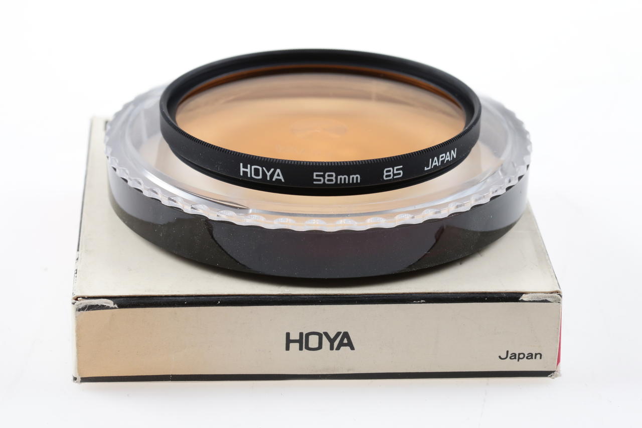 Hoya HMC Orangefilter 85A Konversionsfilter 58mm
