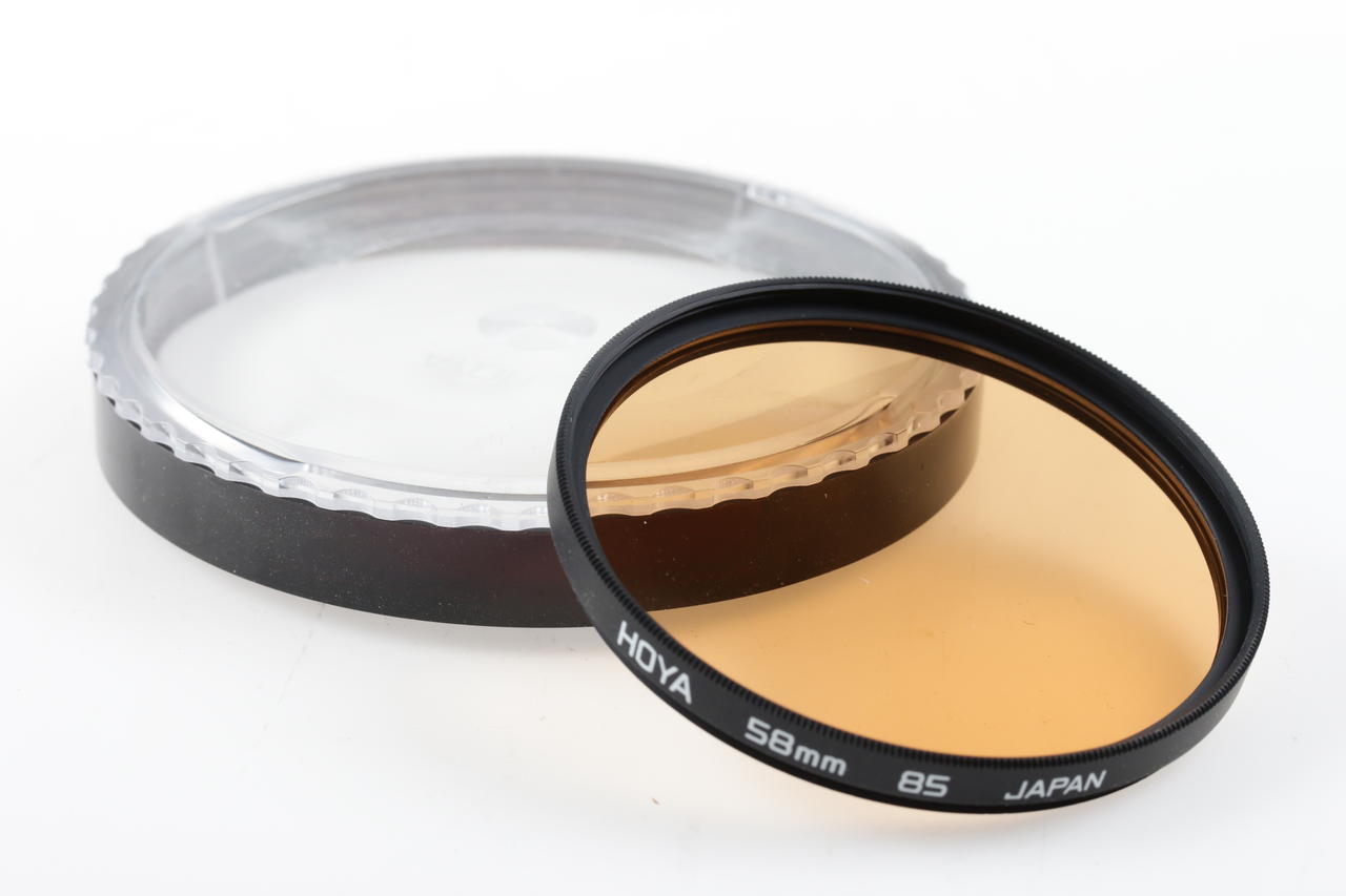 Hoya HMC Orangefilter 85A Konversionsfilter 58mm