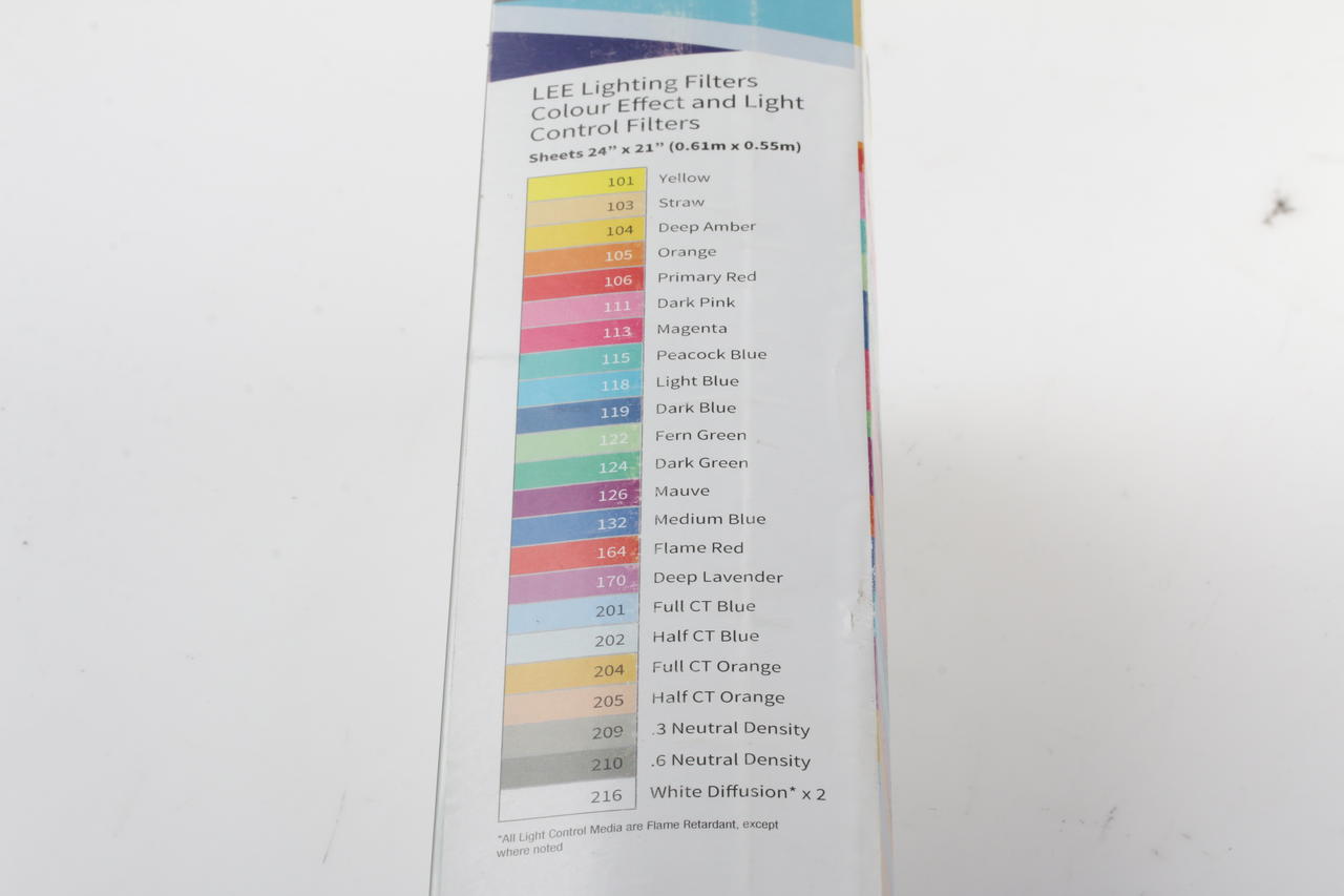 Lee Filtersatz 61 x 55 cm 24er Pack