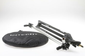 Interfit Reflektorset mit Stativ und Halter