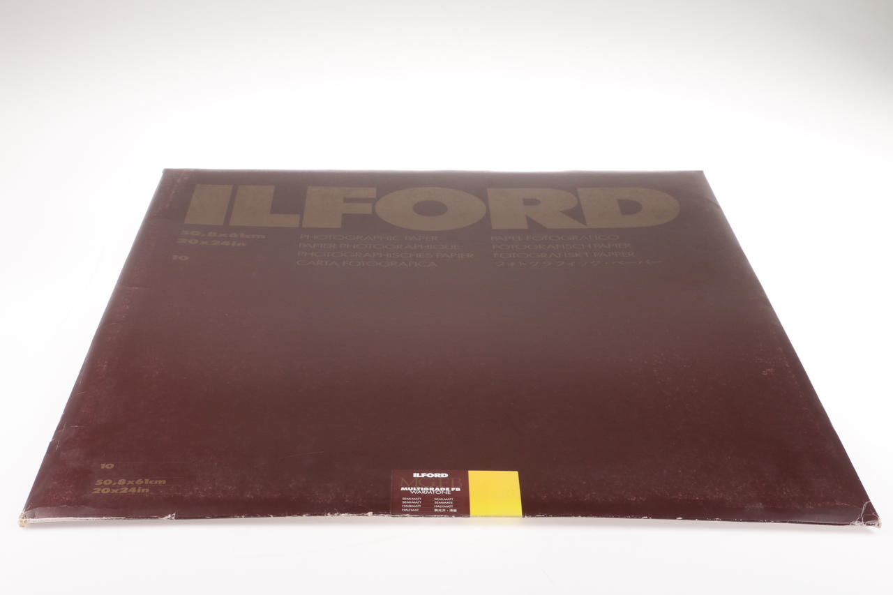 Ilford Konvolut 50,8x60,4cm MG FB Papiere 6 Packungen je 10Bl.