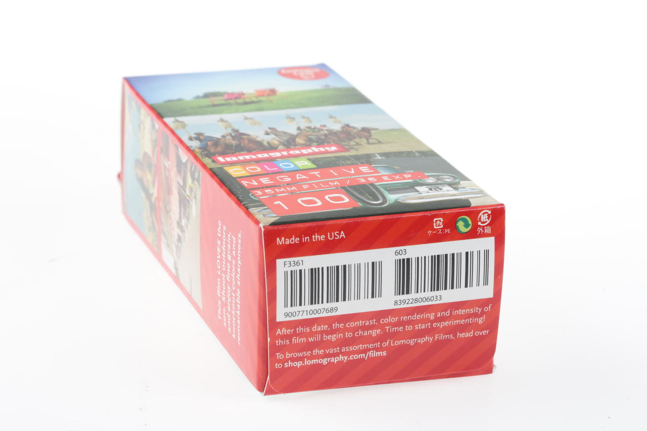 Lomography Color Negativ 100 Film 135/36 3er Pack - Ablauf 9/25