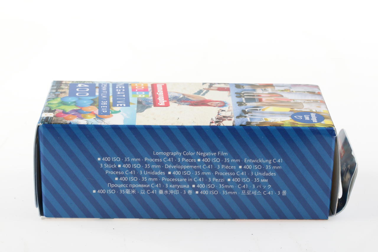 Lomography Color Negativ 400 Film 135/36 3er Pack - Ablauf 10/25