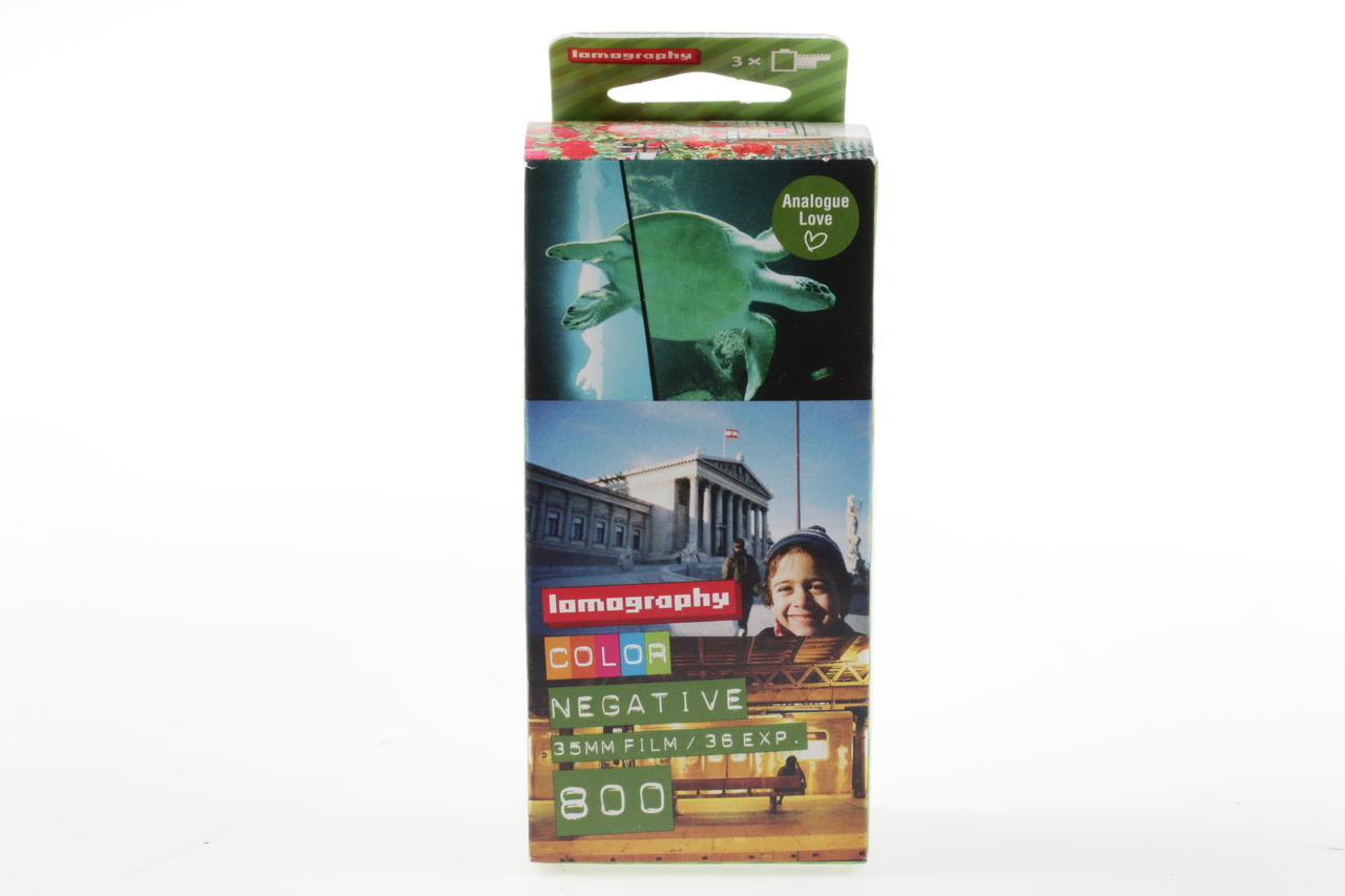 Lomography Color Negativ 800 Film 135/36 3er Pack - 06/26 Ablauf