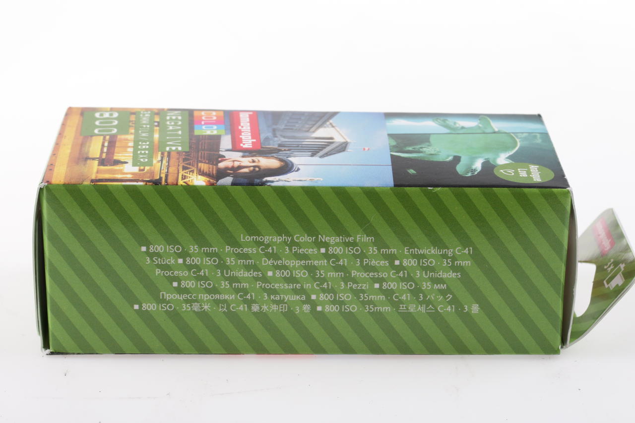 Lomography Color Negativ 800 Film 135/36 3er Pack - 06/26 Ablauf