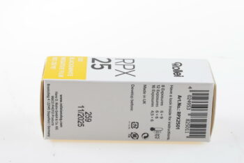 Rollei RPX 25 120 Rollfilm SW Film - Ablauf 11/25