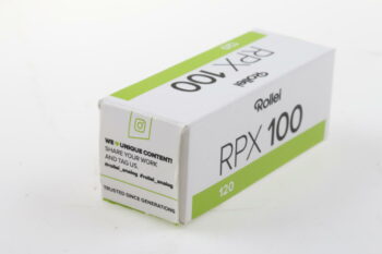 Rollei RPX 100 120 Rollfilm SW Film - Ablauf 03/26