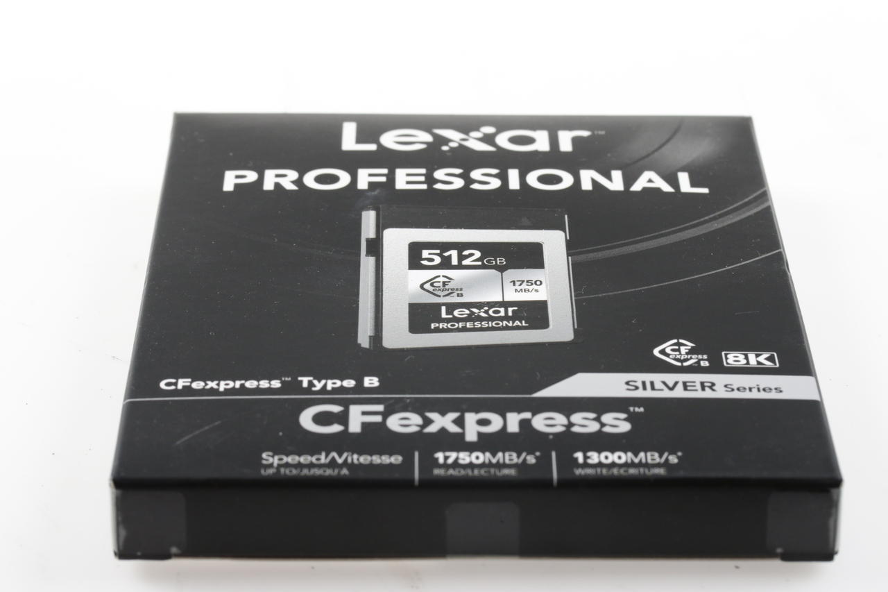 Lexar CFexpress Silber 512GB Typ B 1750MB/s