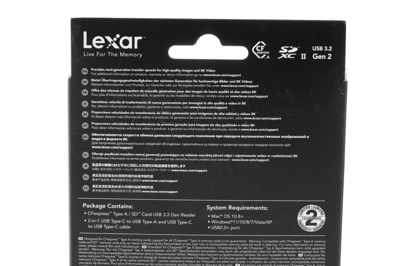 Lexar CFexpress Type A / SD Reader USB 3.2