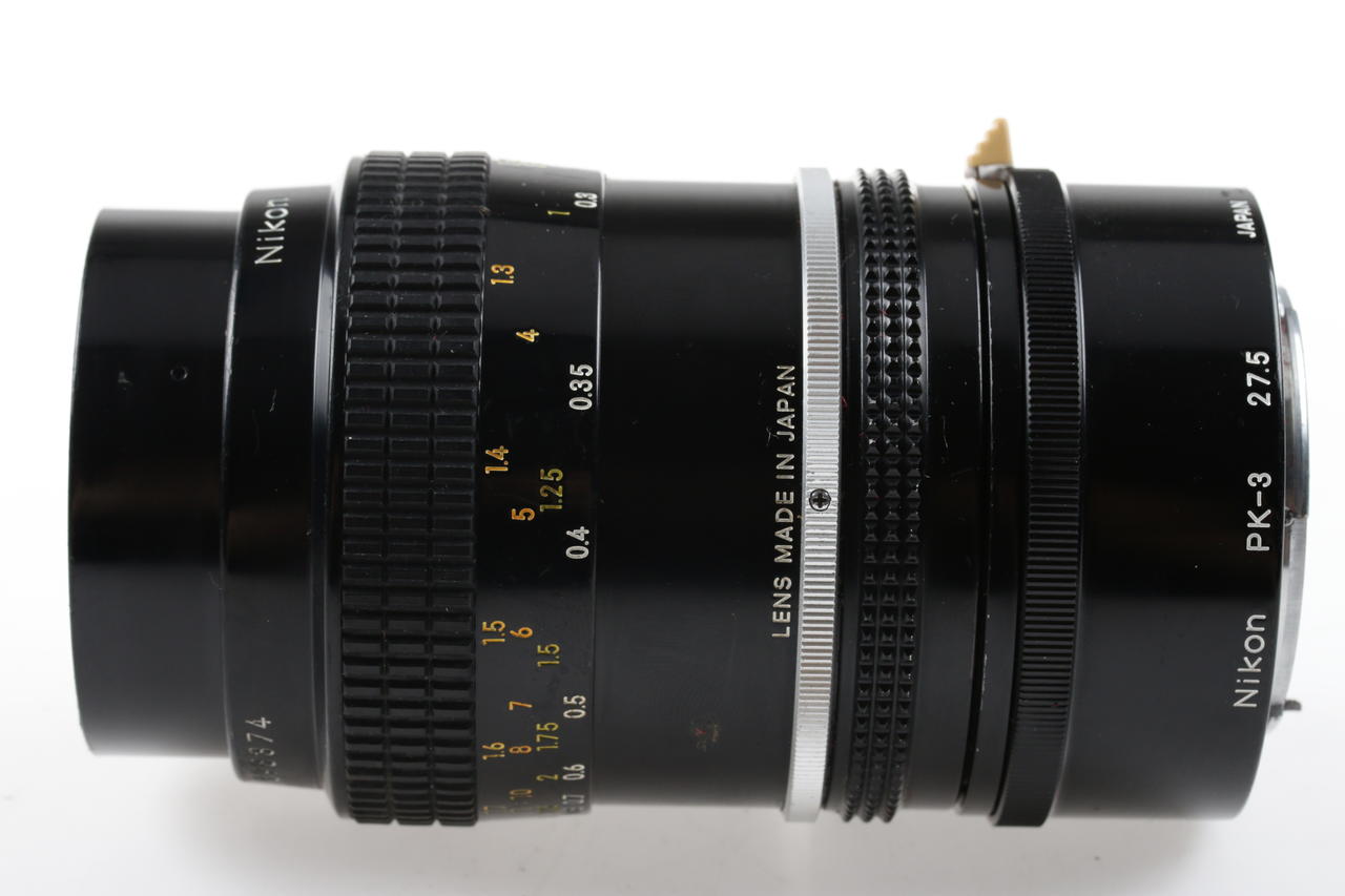 Nikon MF 55mm f/3,5 MICRO NIKKOR mit PK-13 - #898374