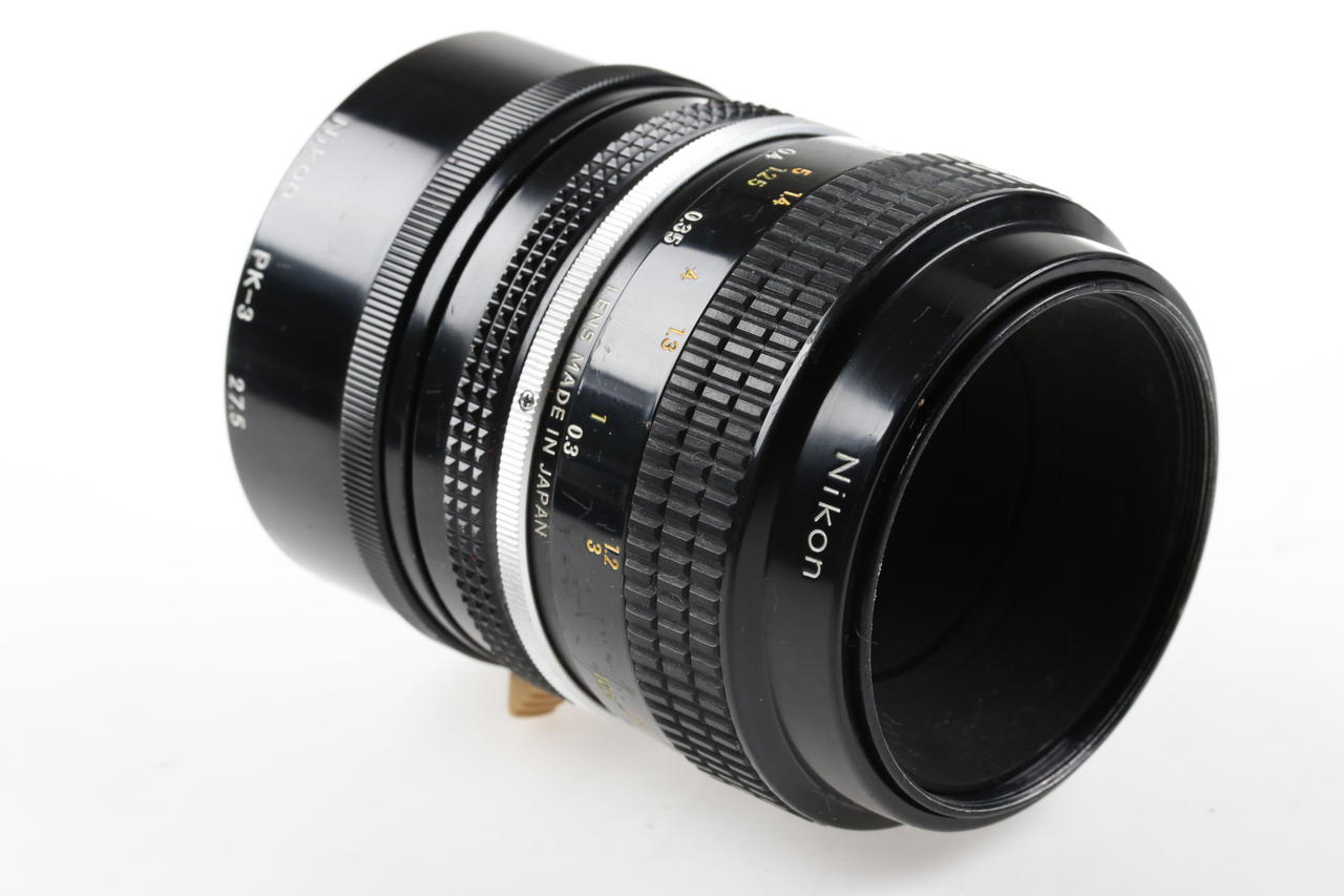 Nikon MF 55mm f/3,5 MICRO NIKKOR mit PK-13 - #898374