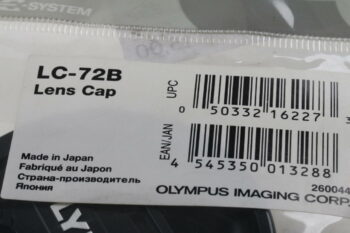 Olympus LC-72B Objektivdeckel