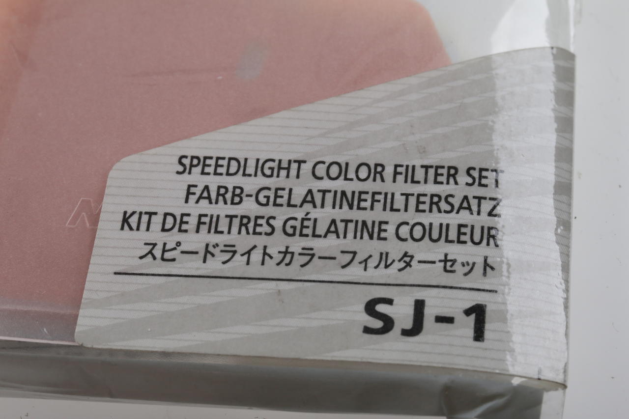 Nikon SJ-1 Filter für Speedlite