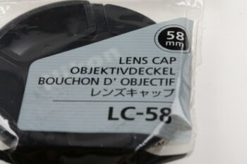 Nikon Objektivdeckel 58mm LC-58