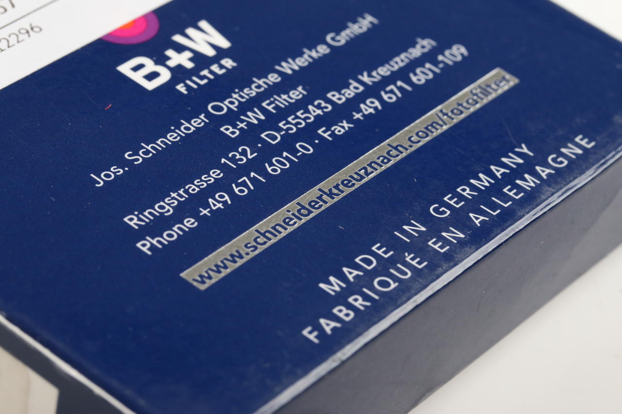 B+W Graufilter 103E ND 0.9 8x 55mm 73057