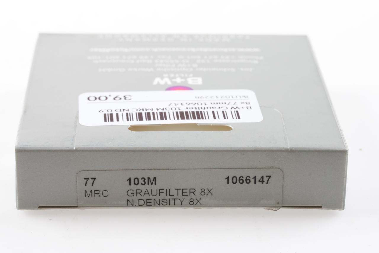 B+W Graufilter 103M MRC ND 0.9 8x 77mm 1066147