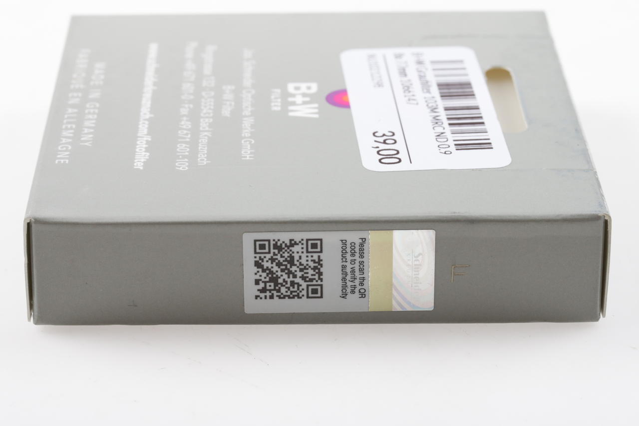 B+W Graufilter 103M MRC ND 0.9 8x 77mm 1066147