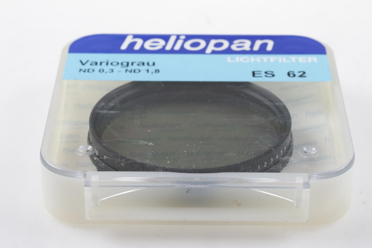 Heliopan Variograu Filter 0,3-1,8 ND ES 62mm