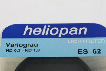 Heliopan Variograu Filter 0,3-1,8 ND ES 62mm
