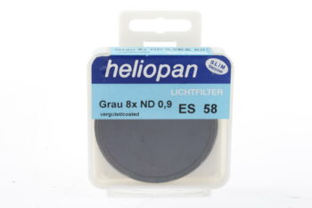 Heliopan Graufilter 8x ND 0,9 ES 58mm
