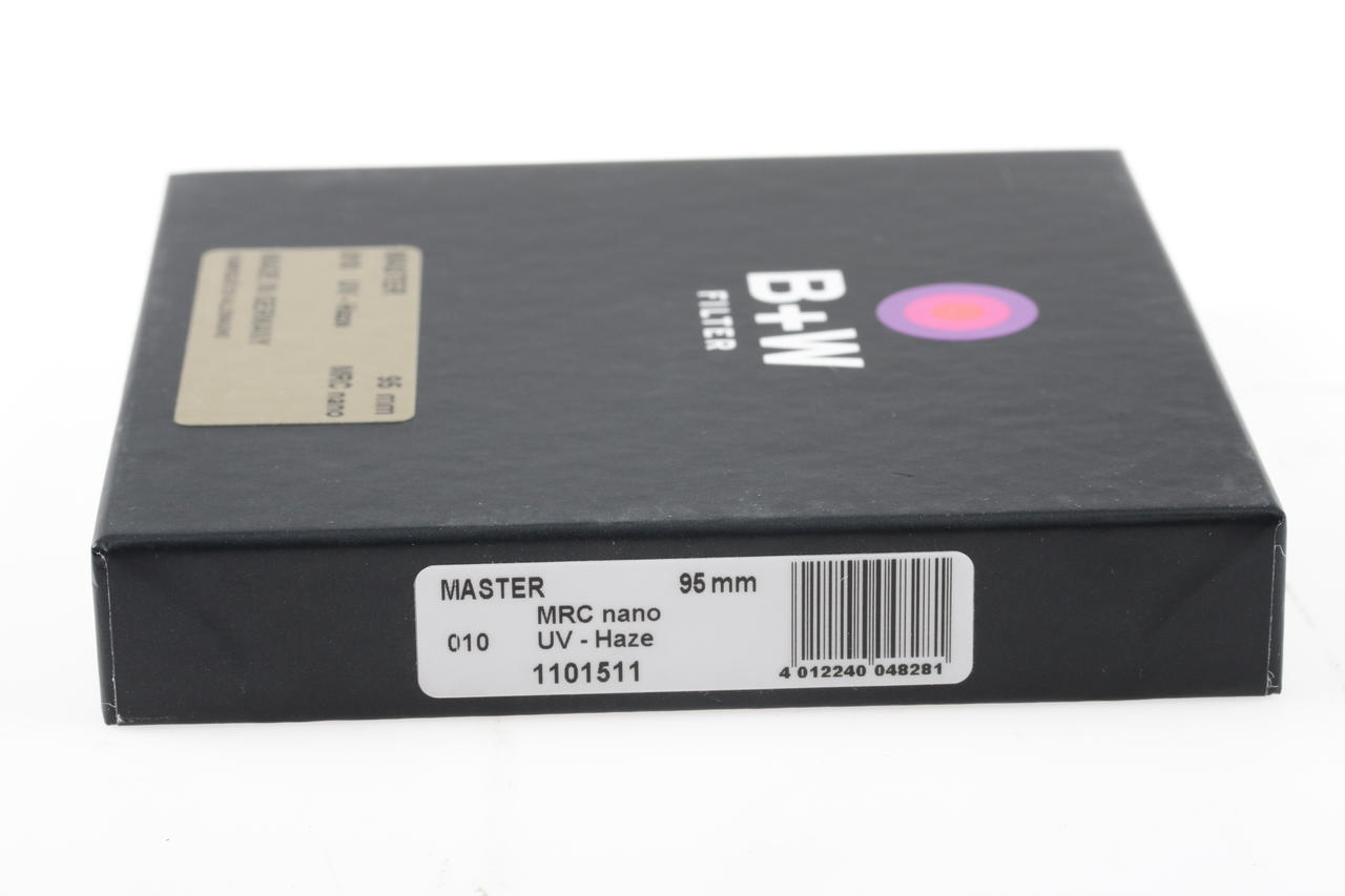 B+W UV Filter MRC nano 010 Master 95mm 1101511