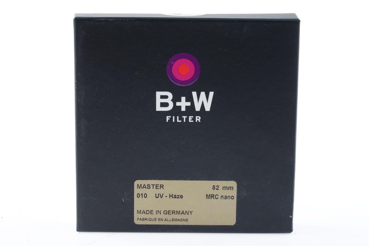 B+W Master nano 010 UV-Haze Filter - 82mm 1101509