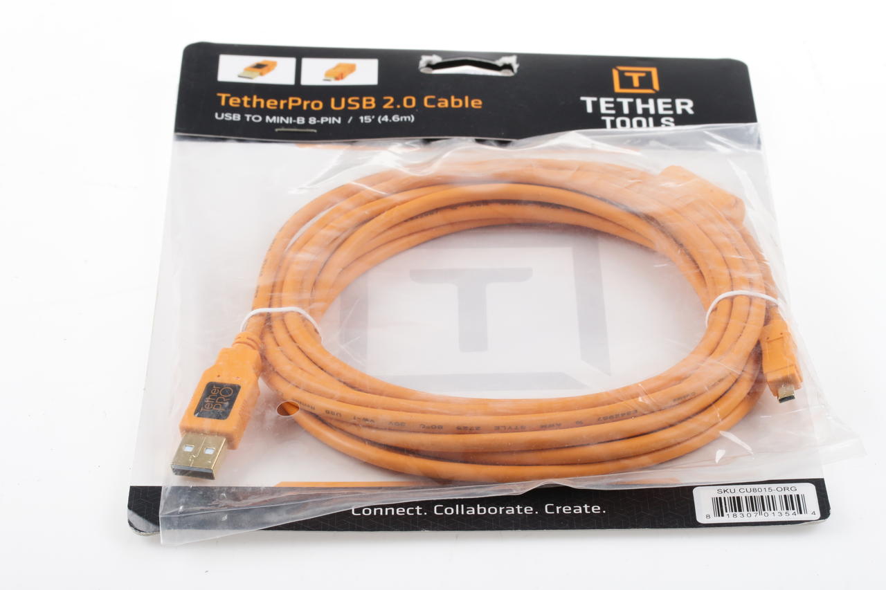Tether Tools Teter Pro USB 2.0 auf Mini B 8-Pin