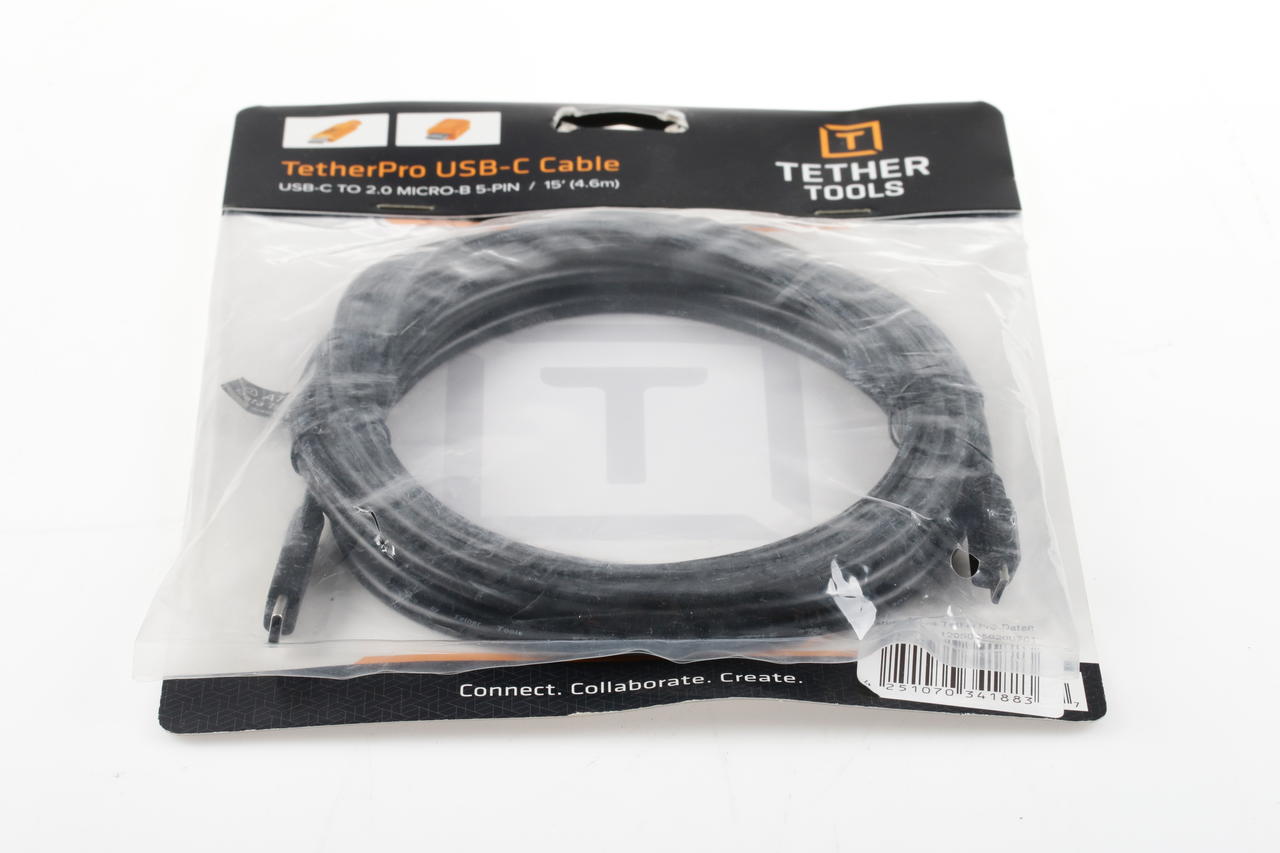 Tether Tools Teter Pro USB-C auf 2.0 Micro-B 5-Pin