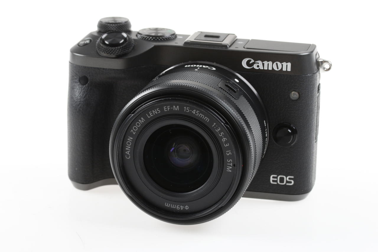 Canon EOS M6 mit EF-M 15-45mm IS STM : Schwarz - #463051001497