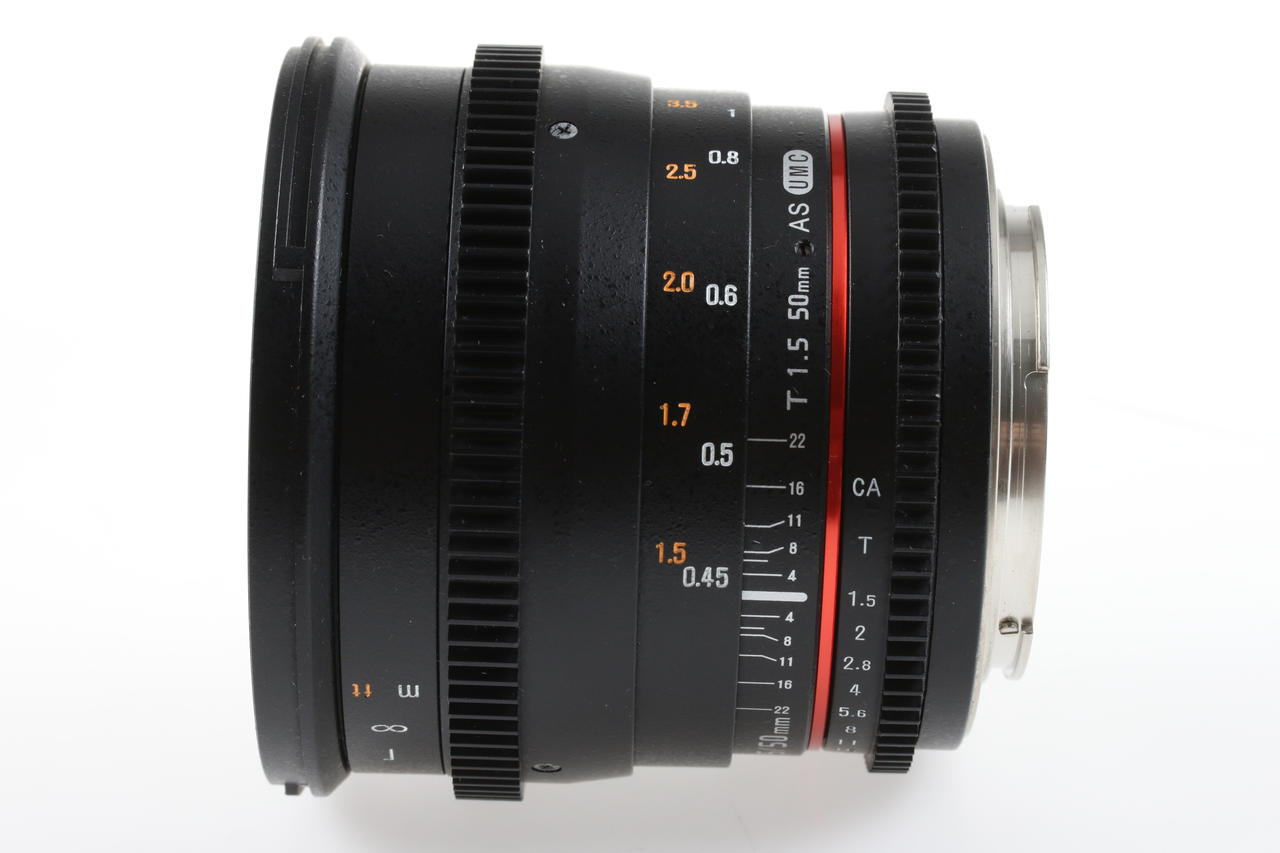 Walimex PRO 50mm T1,5 AS UMC für Canon EF - #F615B0305