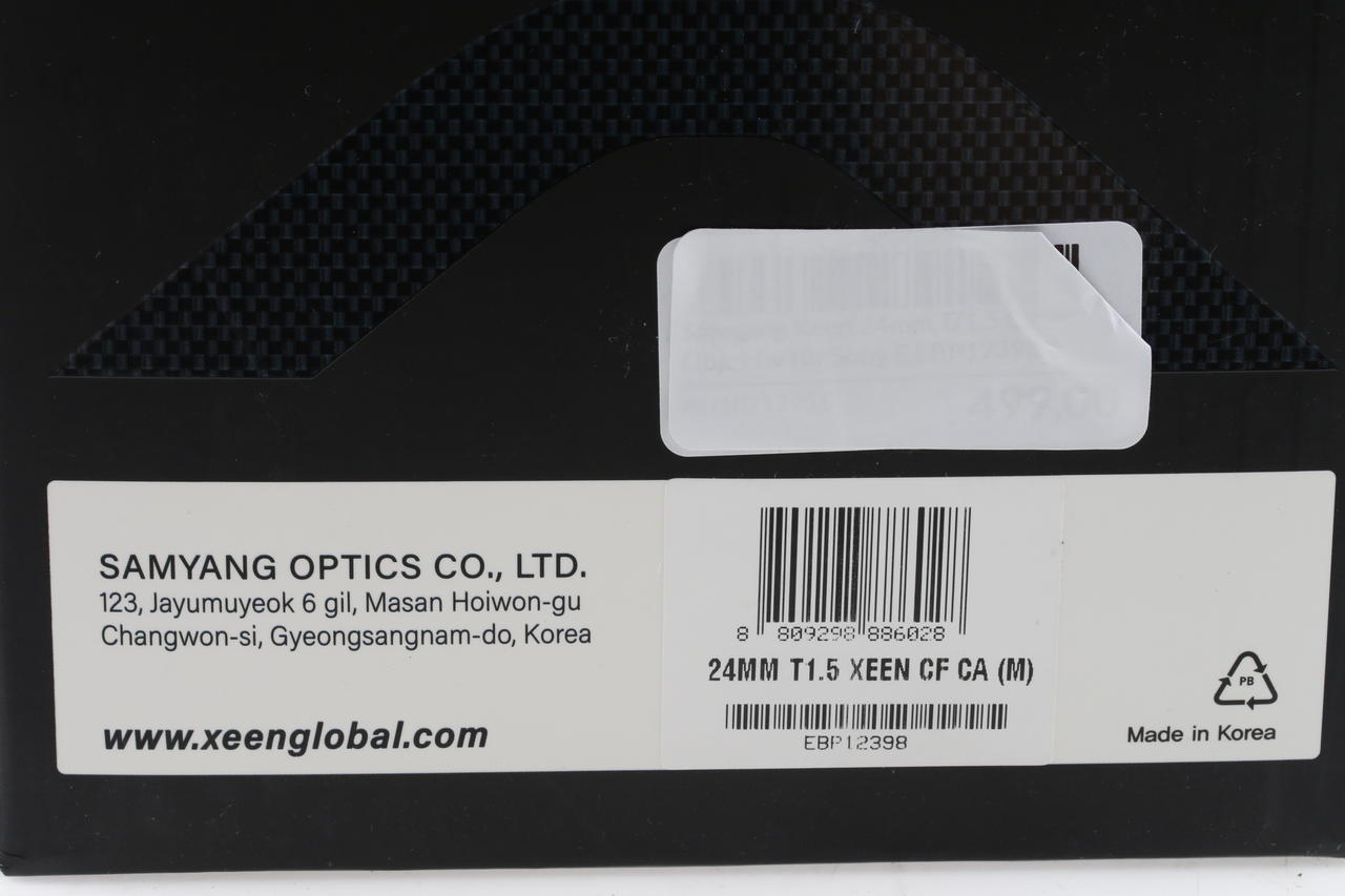 Samyang Xeen 24mm T/1,5 Cine Objektiv für Sony E - #EBP12398