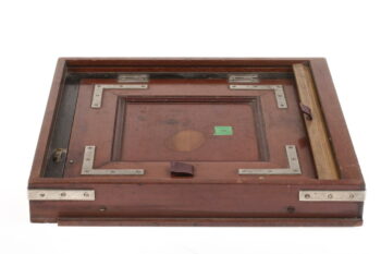 Goldmann Rückteil mit Holzkassette 29x29cm