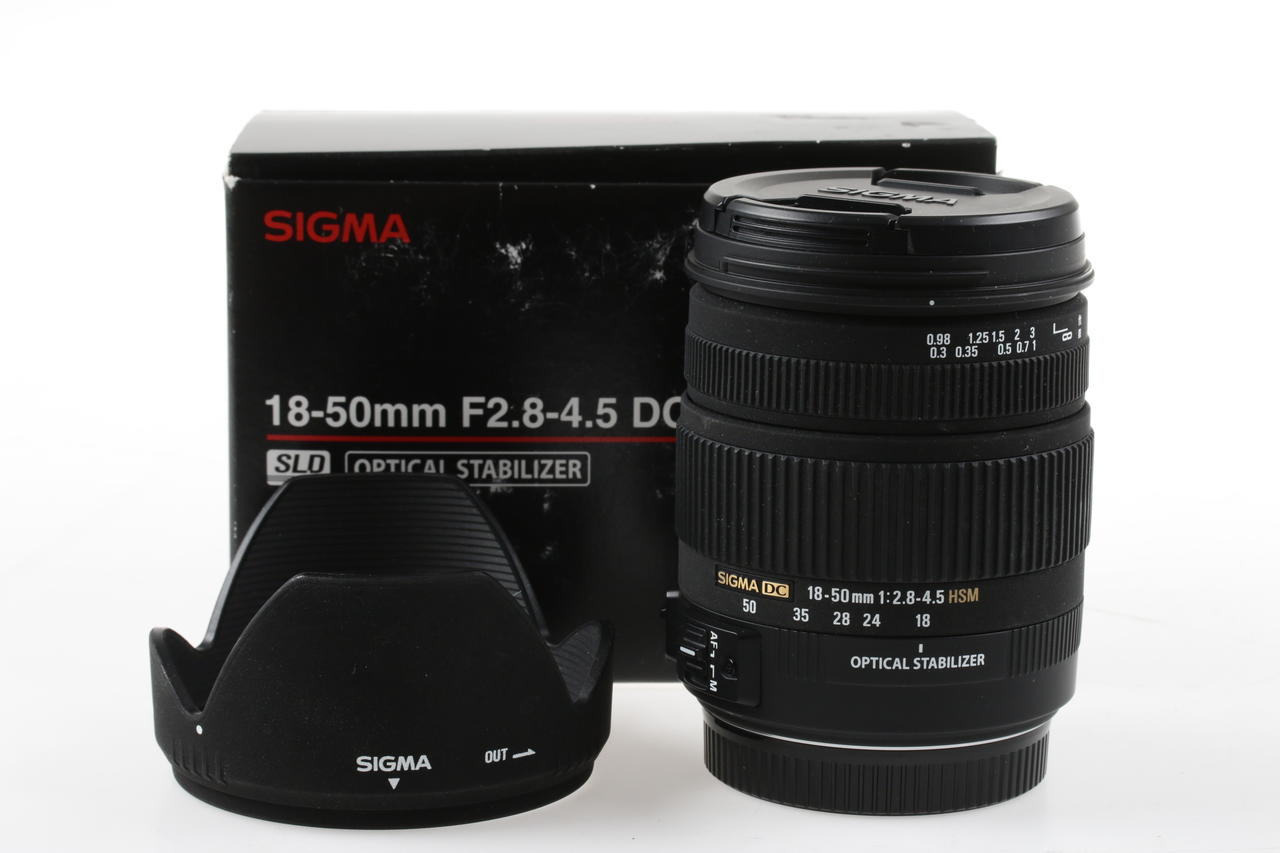 SIGMA 18-50mm f/2,8-4,5 DC OS HSM für Canon EF - #1005668