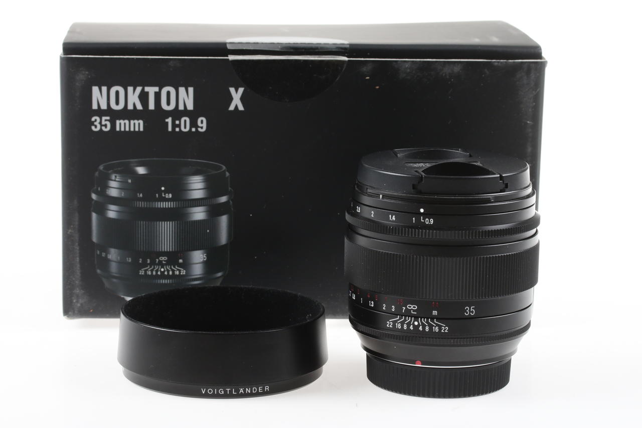 Voigtländer Nokton X 35mm f/0,9 für Fuji X-Mount - #07340294