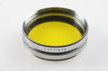 B&W Gelbfilter 3x 35,5 E mit Ceneiplan UV