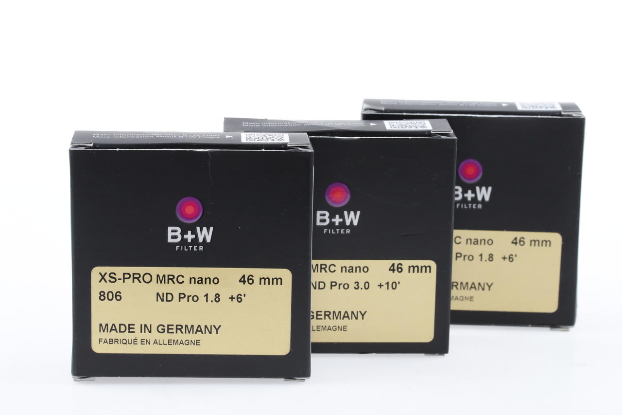 B&W Filterset / ND Filterset / 3 Stück / 46mm