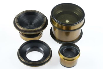 Steinheil München Messing Objektivset