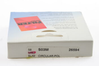 B&W S03M Circular-Pol MRC Slim 58mm
