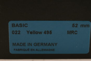 B&W 022 Yellow 495 MRC Filter - 52mm