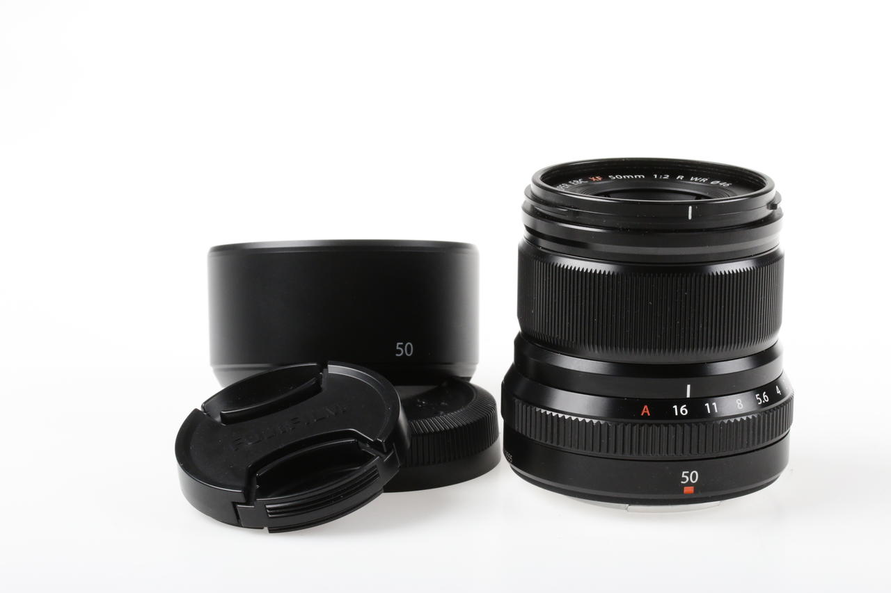 FUJIFILM Fujinon XF 50mm f/2,0 R WR - Schwarz - #85A10555