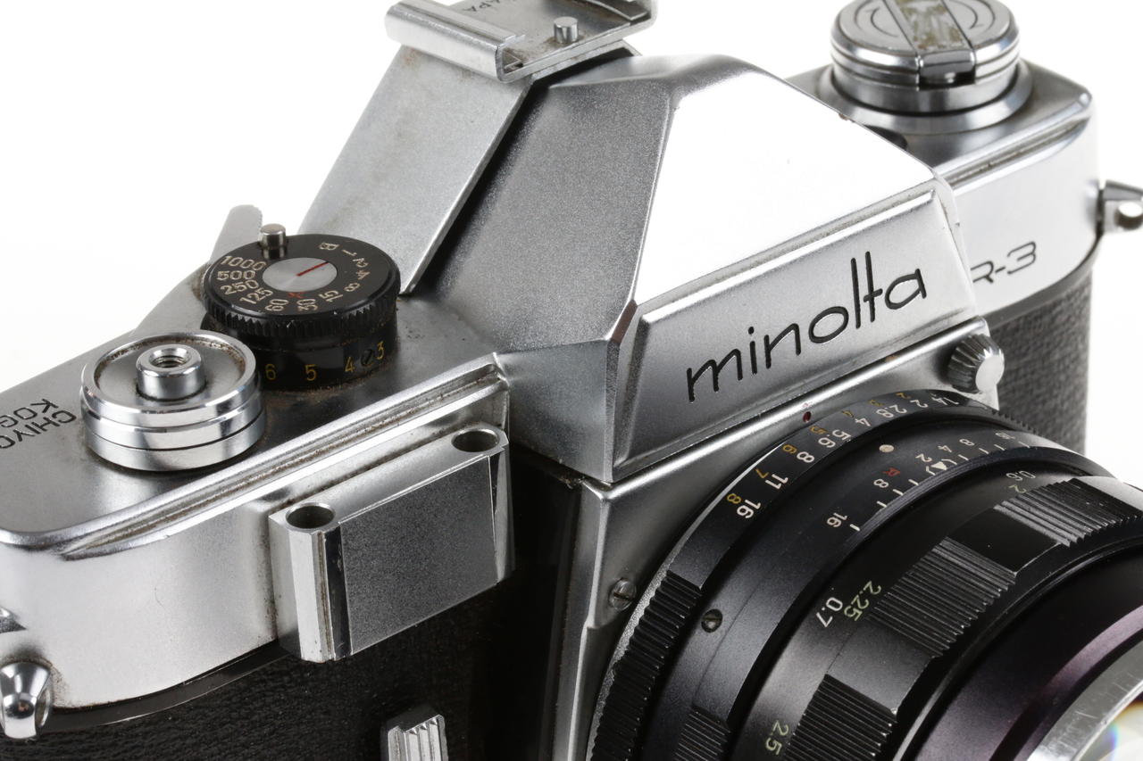 Minolta SR-3 Gehäuse mit Rokkor PF 58mm f/1,4 - #1289139