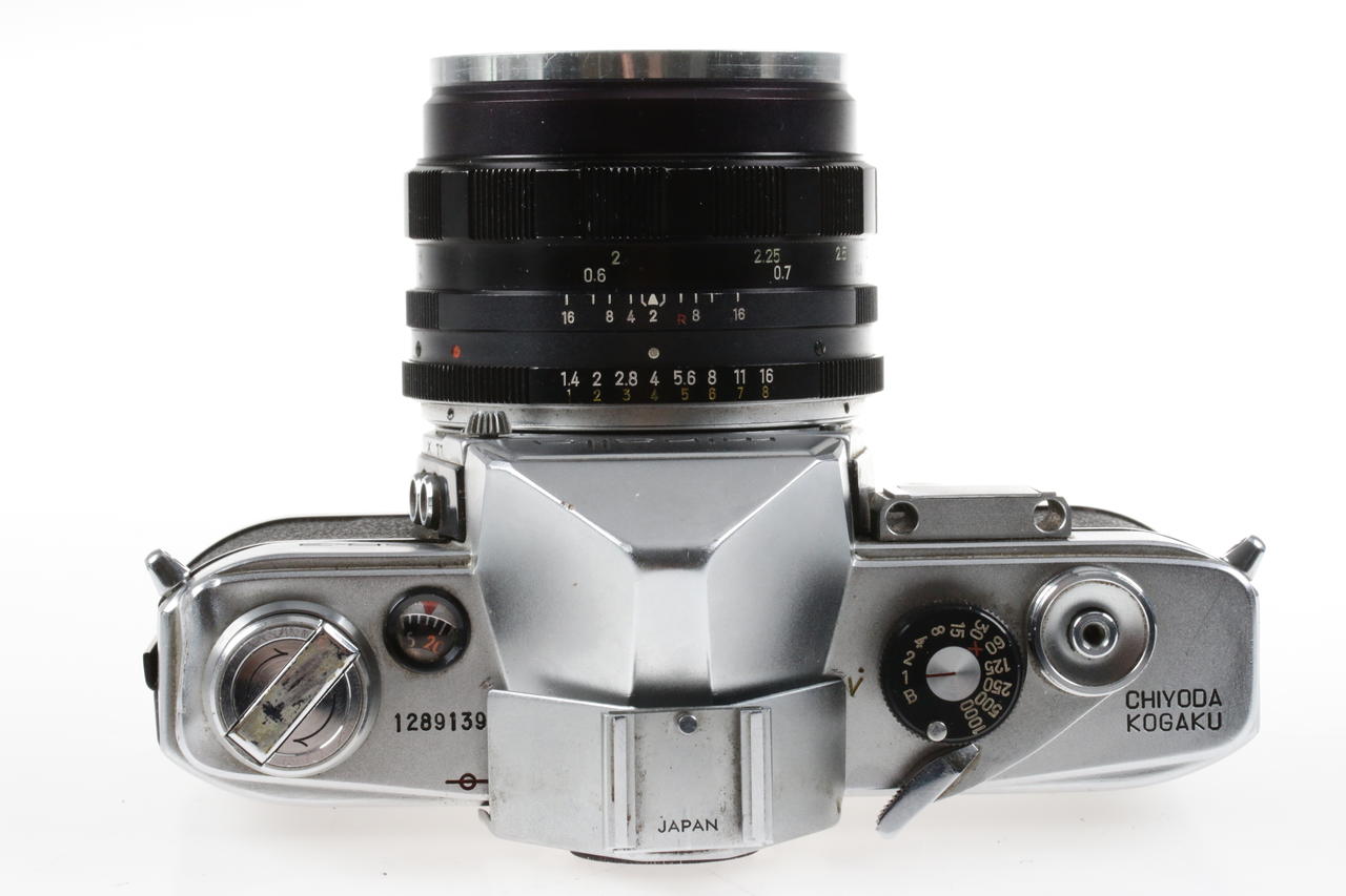 Minolta SR-3 Gehäuse mit Rokkor PF 58mm f/1,4 - #1289139