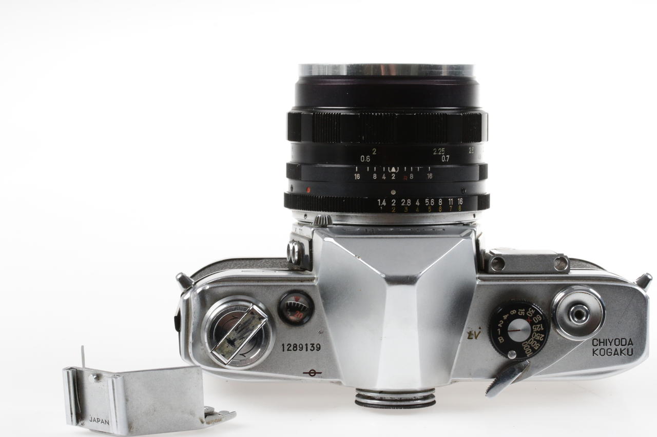 Minolta SR-3 Gehäuse mit Rokkor PF 58mm f/1,4 - #1289139