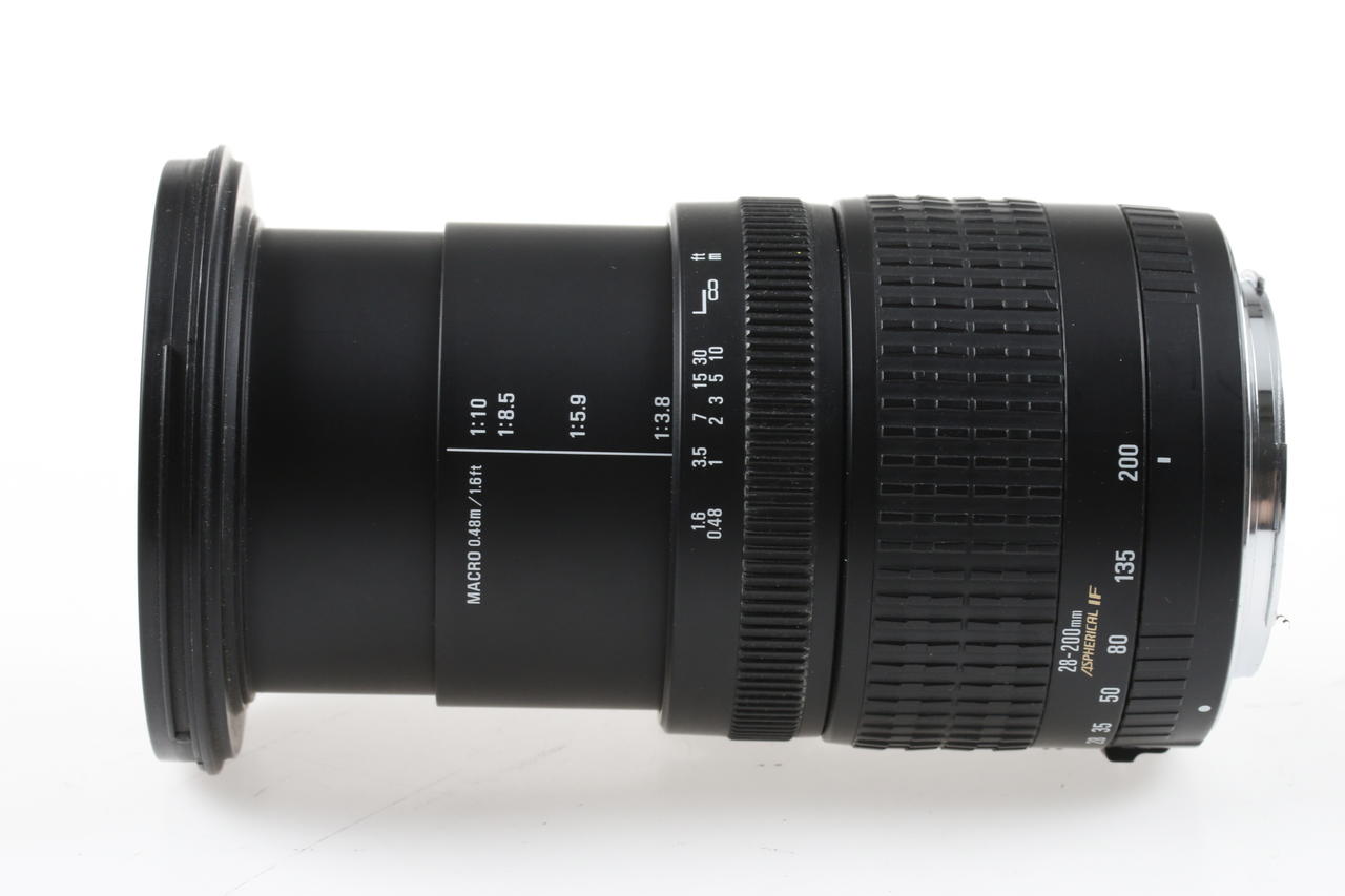 SIGMA 28-200mm f/3,5-5,6 ASPH DL Hyperzoom Macro für Canon EF