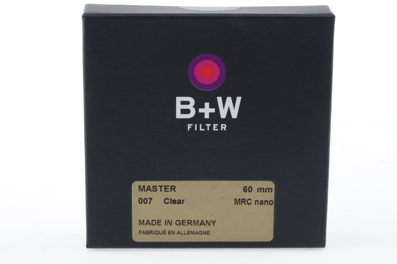 B+W Clear 007 MRC nano Filter 60mm